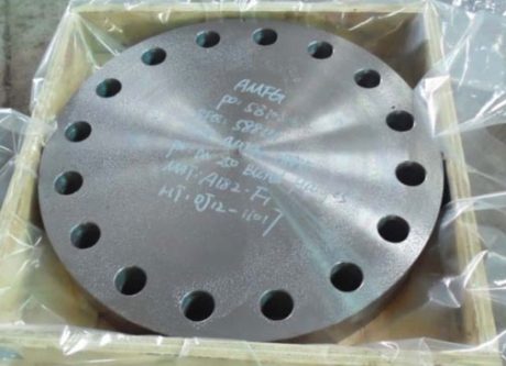 blind end flange